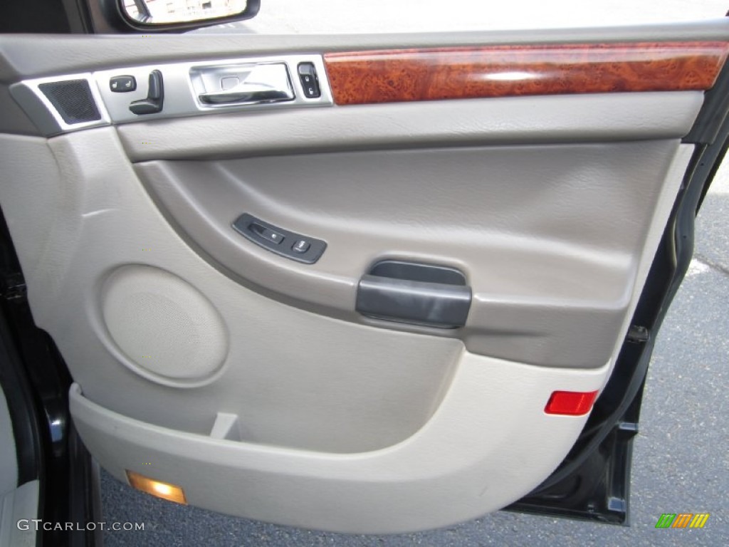 2004 Chrysler Pacifica AWD Light Taupe Door Panel Photo #69974755