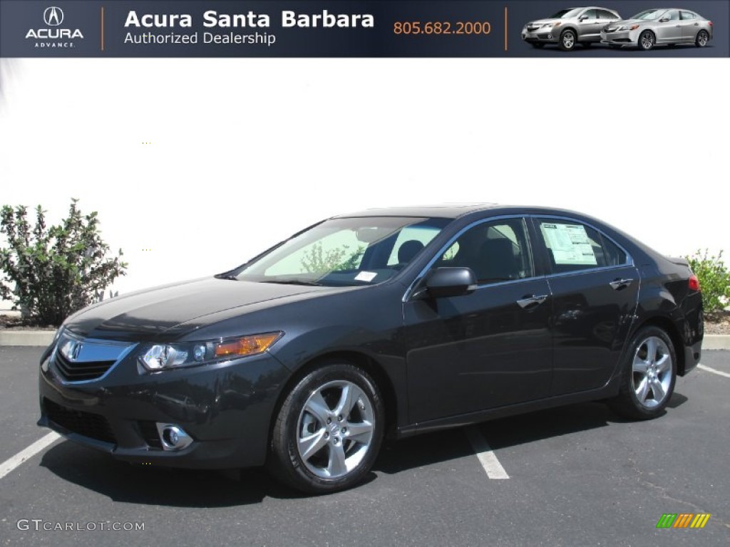 2012 TSX Technology Sedan - Graphite Luster Metallic / Ebony photo #1