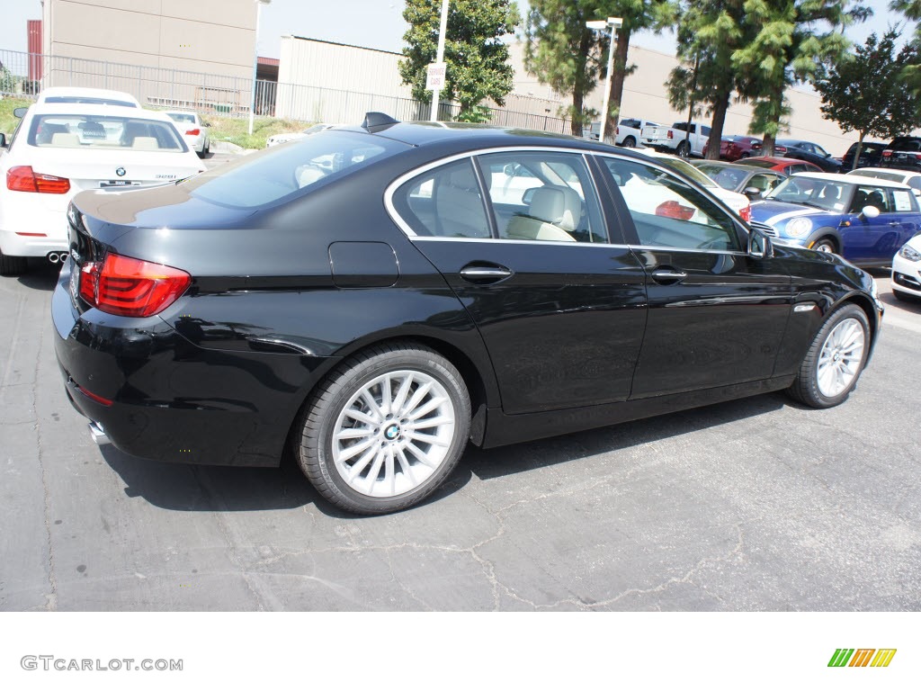 Jet Black 2013 BMW 5 Series 535i Sedan Exterior Photo #69974890