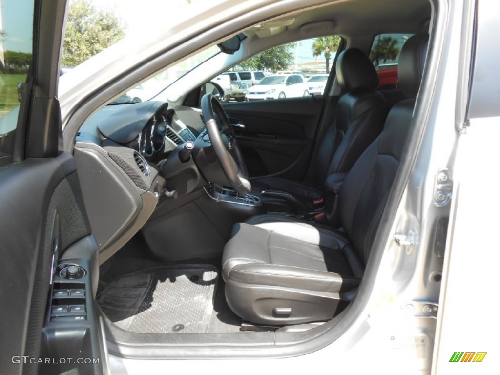 2011 Cruze LTZ/RS - Silver Ice Metallic / Jet Black Leather photo #13