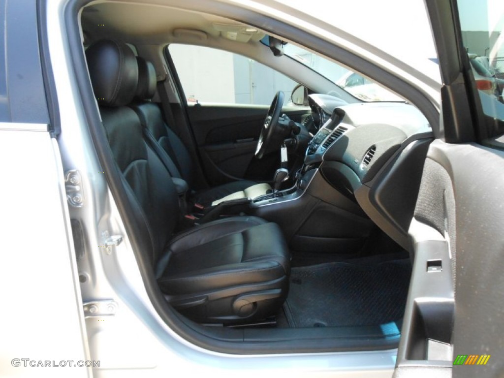 2011 Cruze LTZ/RS - Silver Ice Metallic / Jet Black Leather photo #16