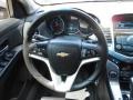 Jet Black Leather 2011 Chevrolet Cruze LTZ/RS Steering Wheel