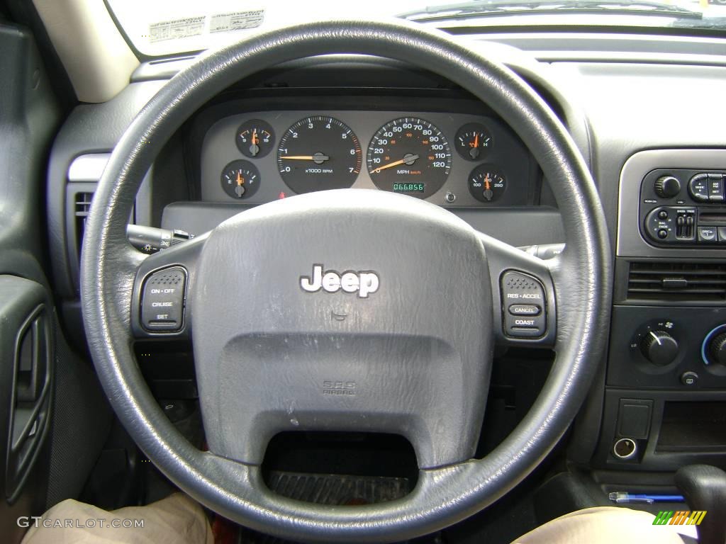 2003 Grand Cherokee Laredo 4x4 - Brilliant Black / Dark Slate Gray photo #7