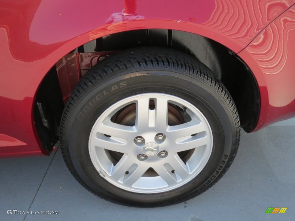 2007 Cobalt LT Coupe - Sport Red Tint Coat / Ebony photo #11