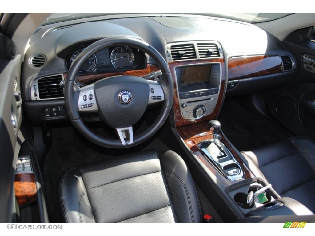 Charcoal Interior 2008 Jaguar XK XK8 Convertible Photo #69977179