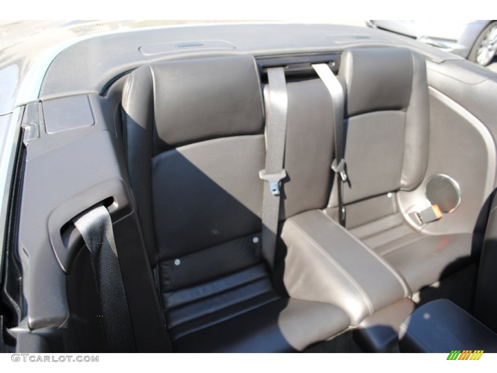 2008 Jaguar XK XK8 Convertible Rear Seat Photos