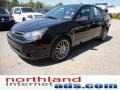 Ebony Black - Focus SES Sedan Photo No. 4