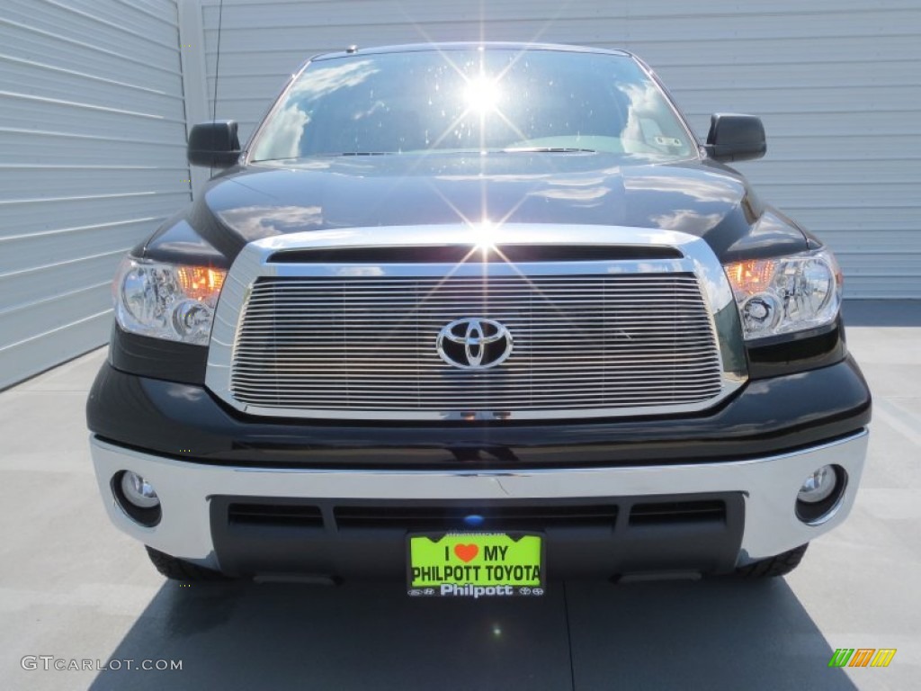 2012 Tundra TSS CrewMax 4x4 - Black / Black photo #7