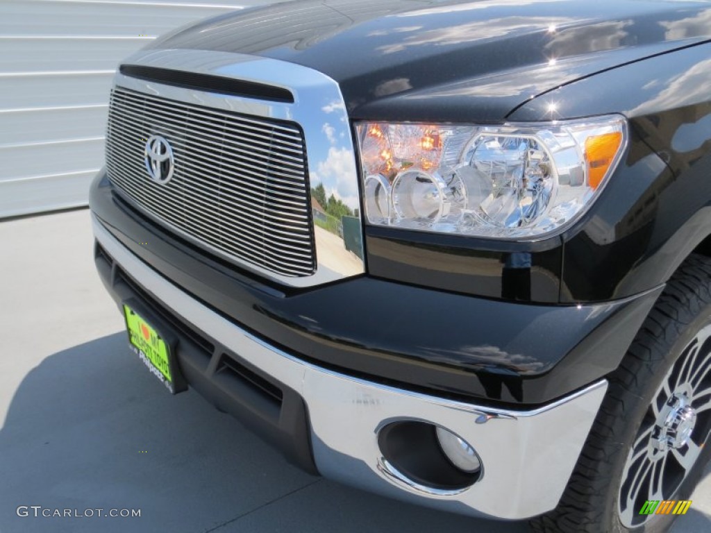 2012 Tundra TSS CrewMax 4x4 - Black / Black photo #9