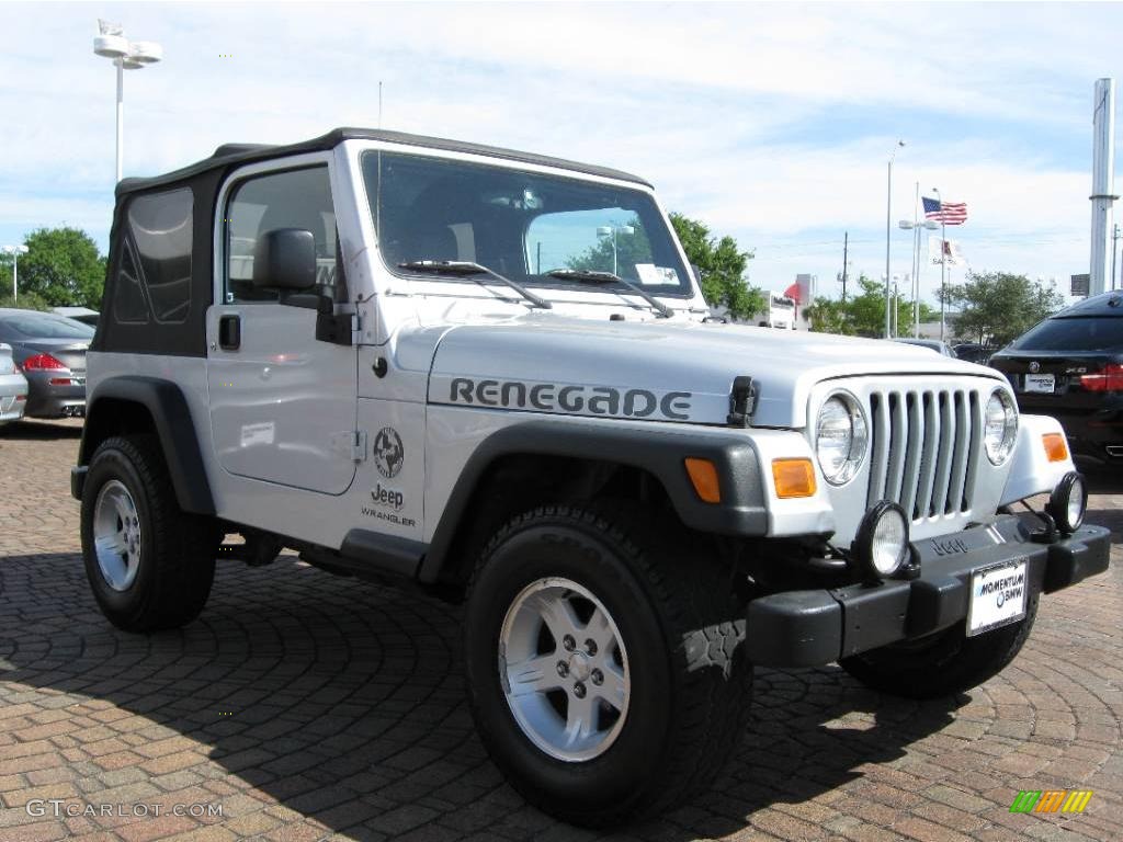 2004 Wrangler Sport 4x4 - Bright Silver Metallic / Dark Slate Gray photo #7