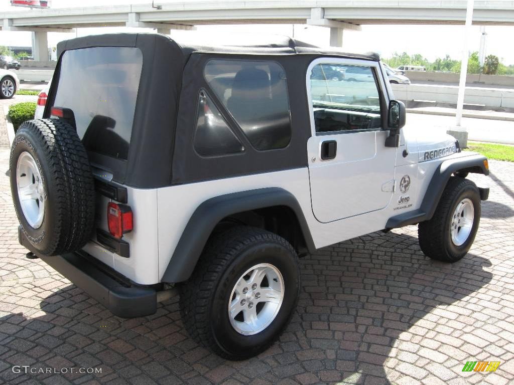 2004 Wrangler Sport 4x4 - Bright Silver Metallic / Dark Slate Gray photo #12