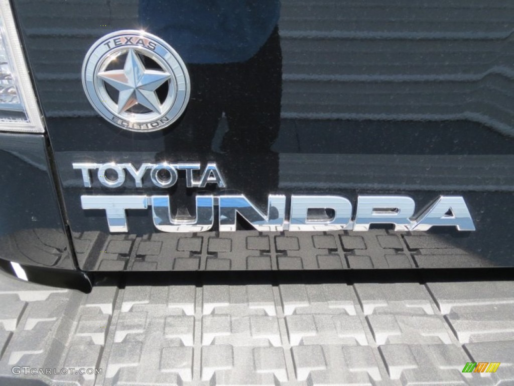 2012 Tundra Texas Edition CrewMax 4x4 - Black / Black photo #16