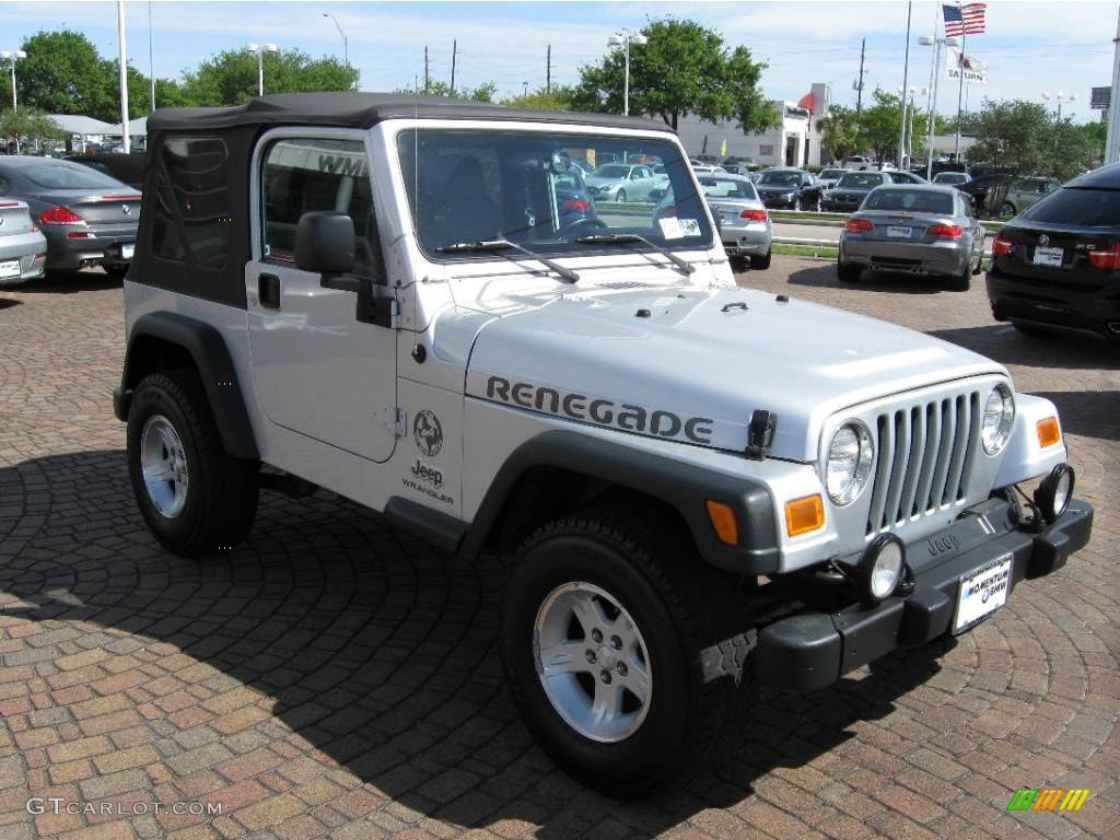 2004 Wrangler Sport 4x4 - Bright Silver Metallic / Dark Slate Gray photo #14