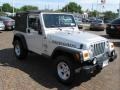2004 Bright Silver Metallic Jeep Wrangler Sport 4x4  photo #14