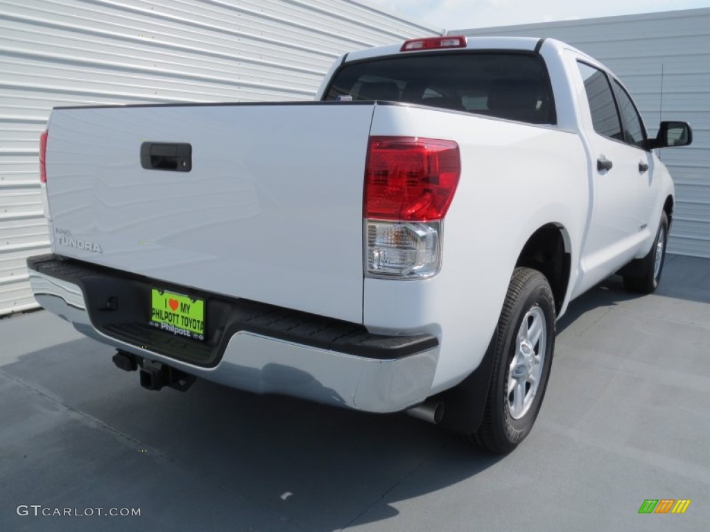 2012 Tundra CrewMax - Super White / Graphite photo #3