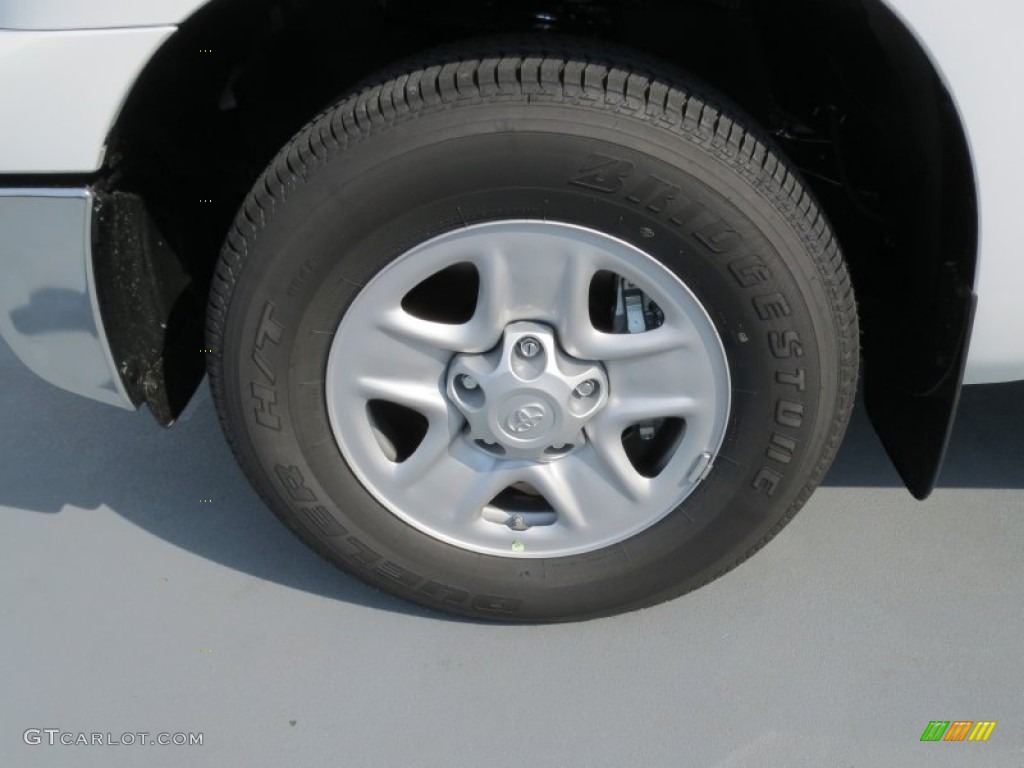 2012 Tundra CrewMax - Super White / Graphite photo #10