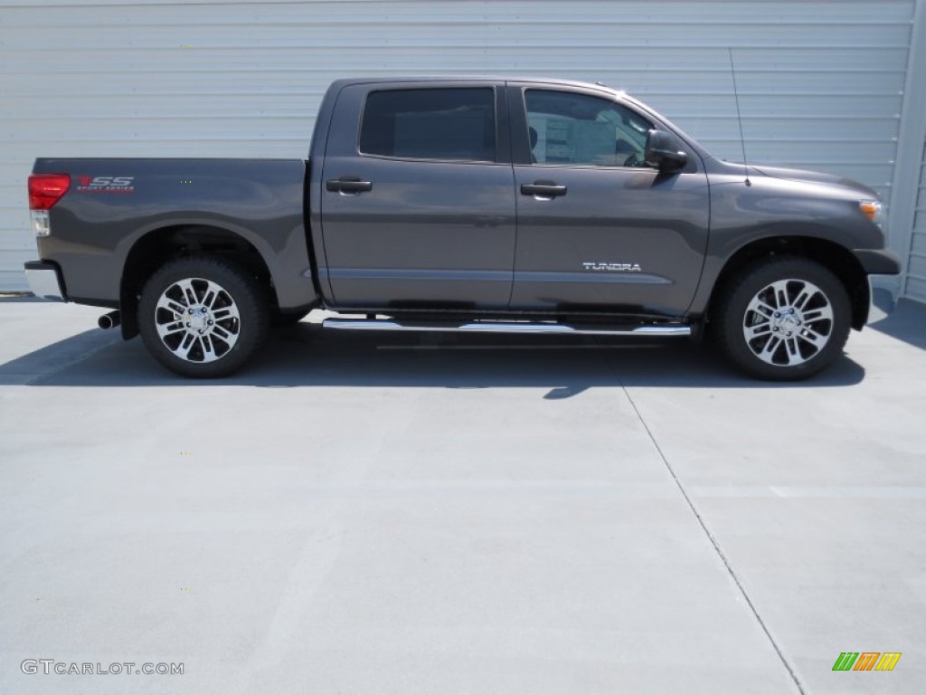 2012 Tundra TSS CrewMax - Magnetic Gray Metallic / Graphite photo #2