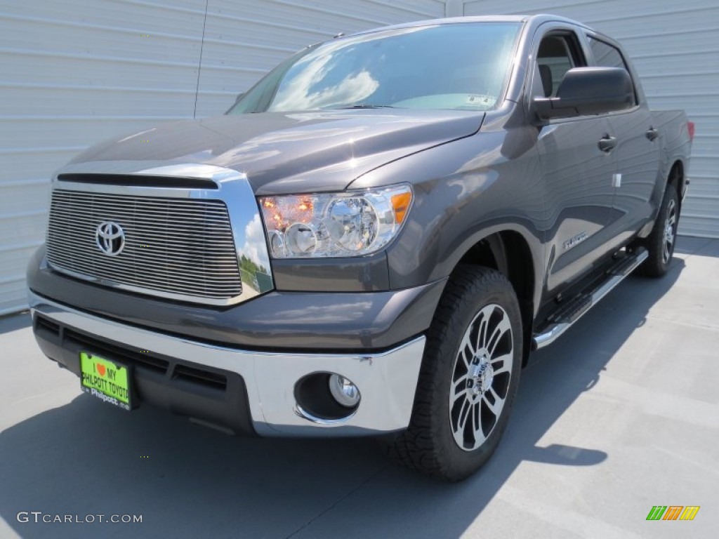 2012 Tundra TSS CrewMax - Magnetic Gray Metallic / Graphite photo #6