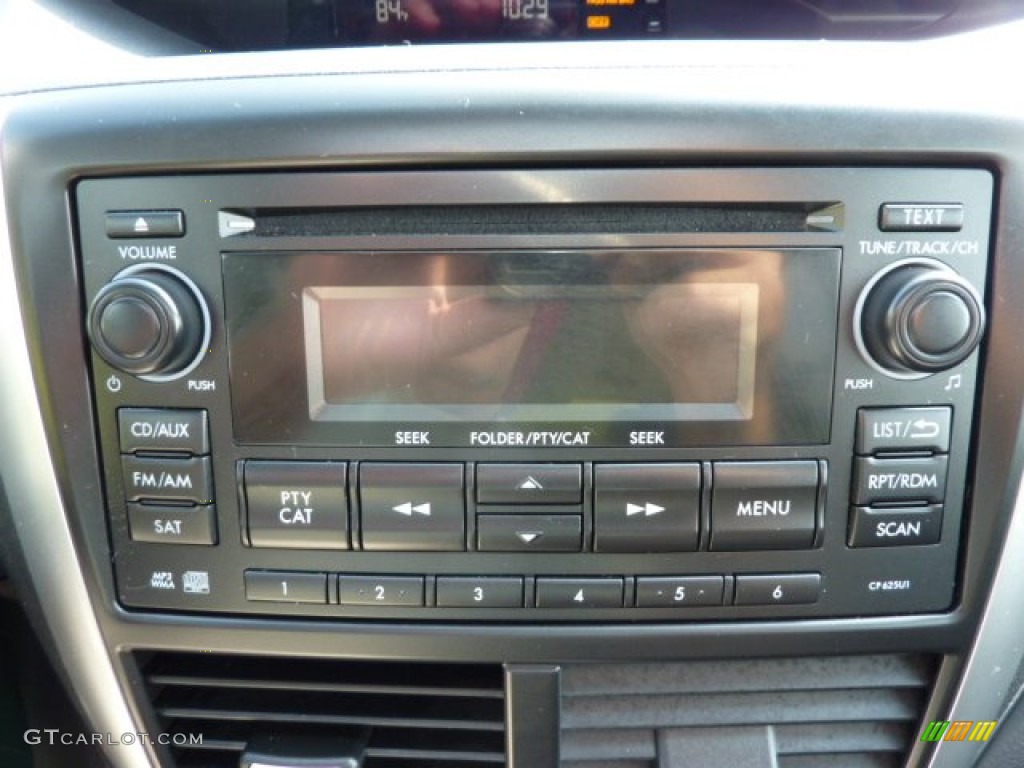 2011 Forester 2.5 X Premium - Marine Blue Metallic / Black photo #19