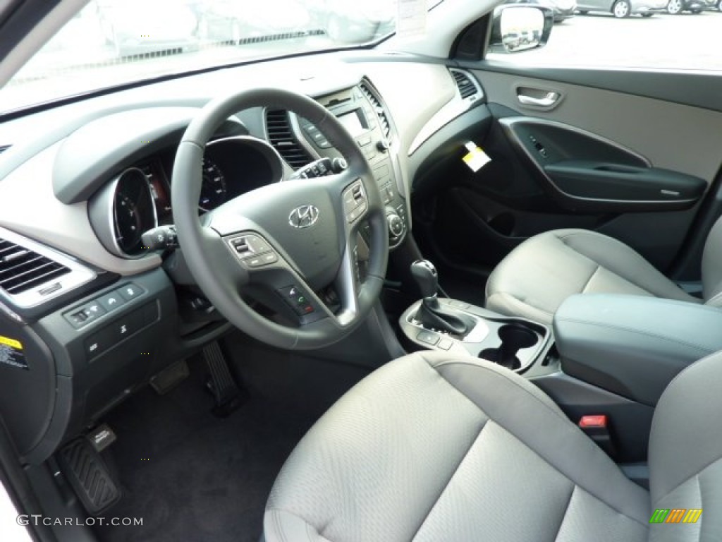 Gray Interior 2013 Hyundai Santa Fe Sport 2.0T AWD Photo #69981226