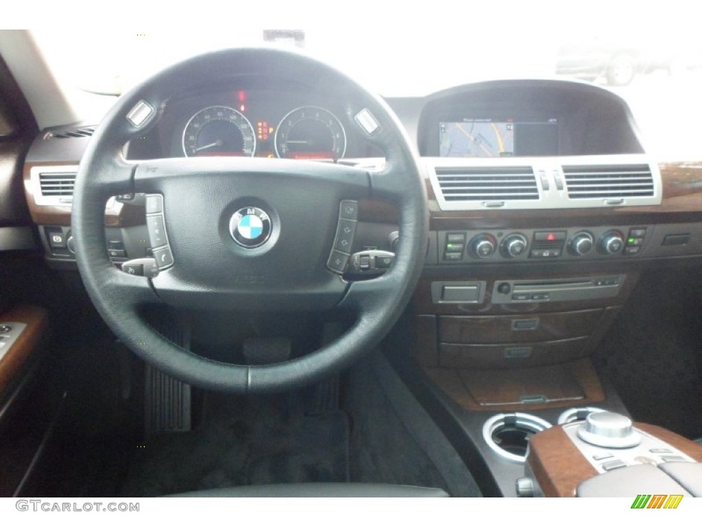 2008 7 Series 750Li Sedan - Moonstone Metallic / Black photo #41