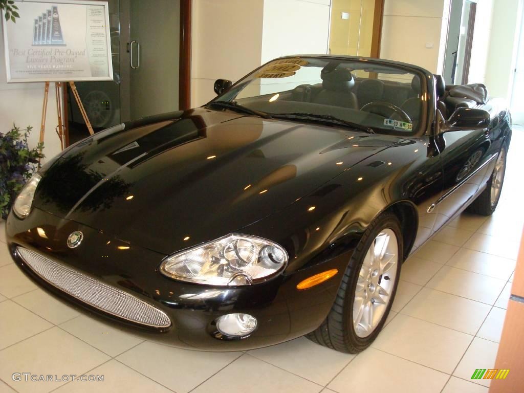Black Jaguar XK