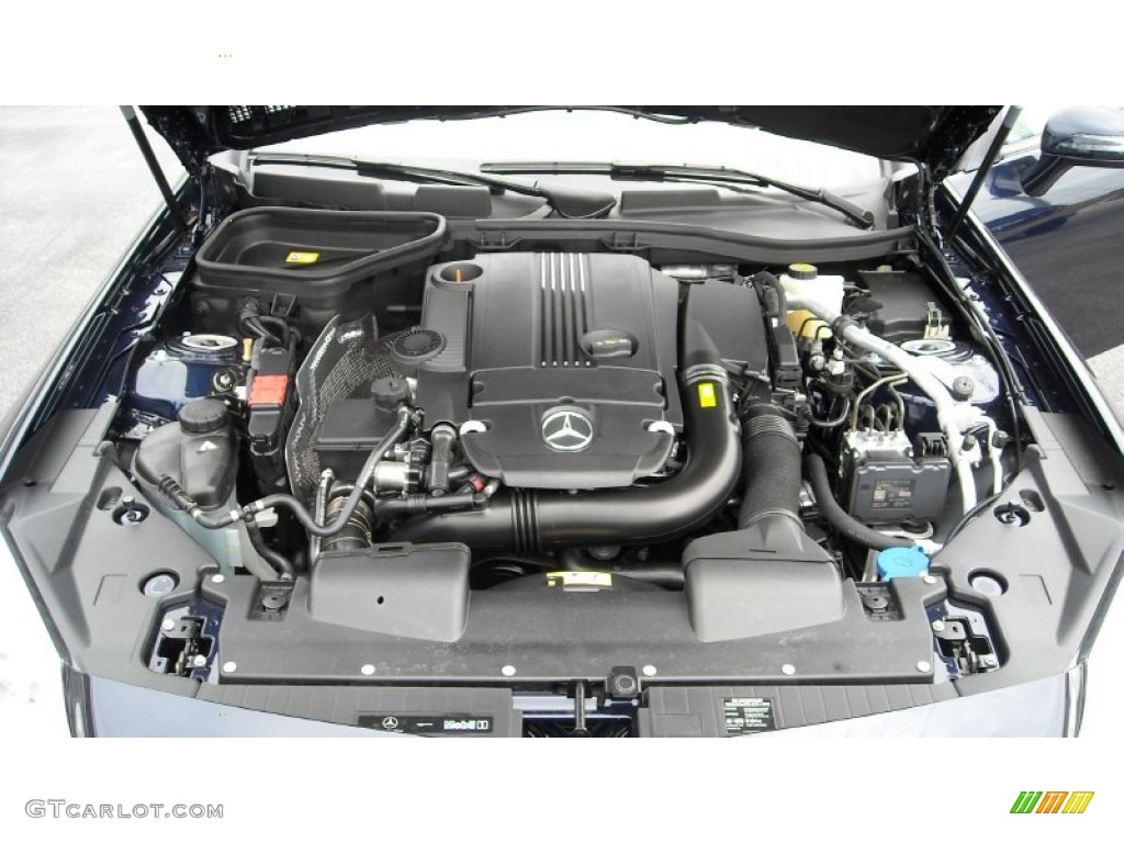2013 Mercedes-Benz SLK 250 Roadster 1.8 Liter GDI Turbocharged DOHC 16-Valve VVT 4 Cylinder Engine Photo #69983248