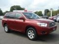 2010 Salsa Red Pearl Toyota Highlander V6 4WD  photo #3