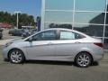 2013 Ironman Silver Hyundai Accent GLS 4 Door  photo #2