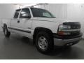 2001 Summit White Chevrolet Silverado 1500 Z71 Extended Cab 4x4  photo #3