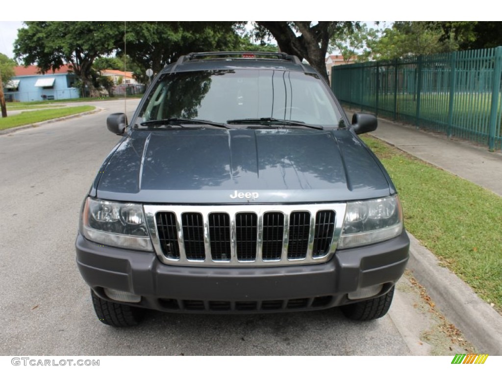 2003 Grand Cherokee Laredo 4x4 - Steel Blue Pearlcoat / Dark Slate Gray photo #16