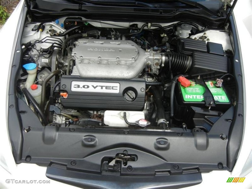 2003 Accord EX V6 Coupe - Taffeta White / Ivory photo #9