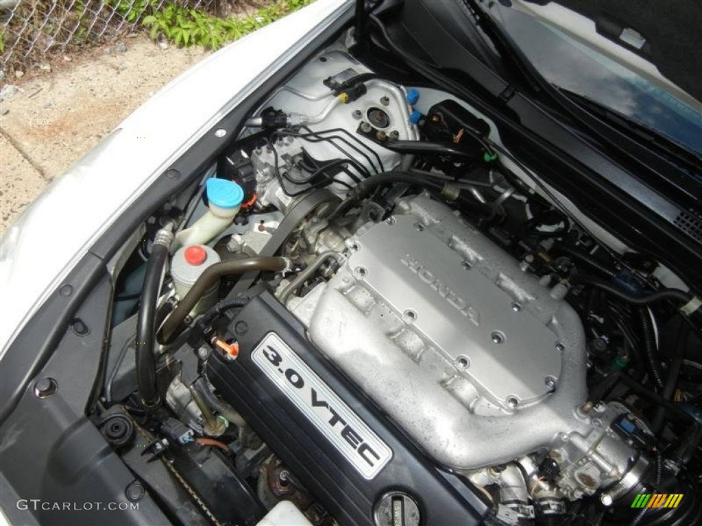 2003 Accord EX V6 Coupe - Taffeta White / Ivory photo #12