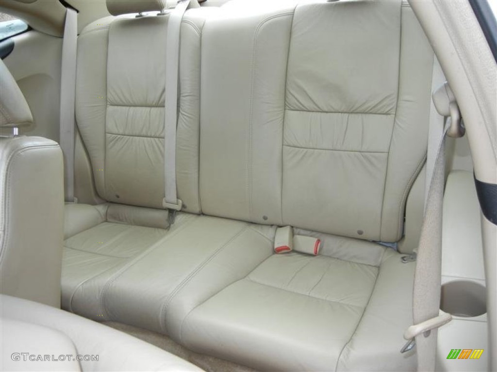 2003 Accord EX V6 Coupe - Taffeta White / Ivory photo #21