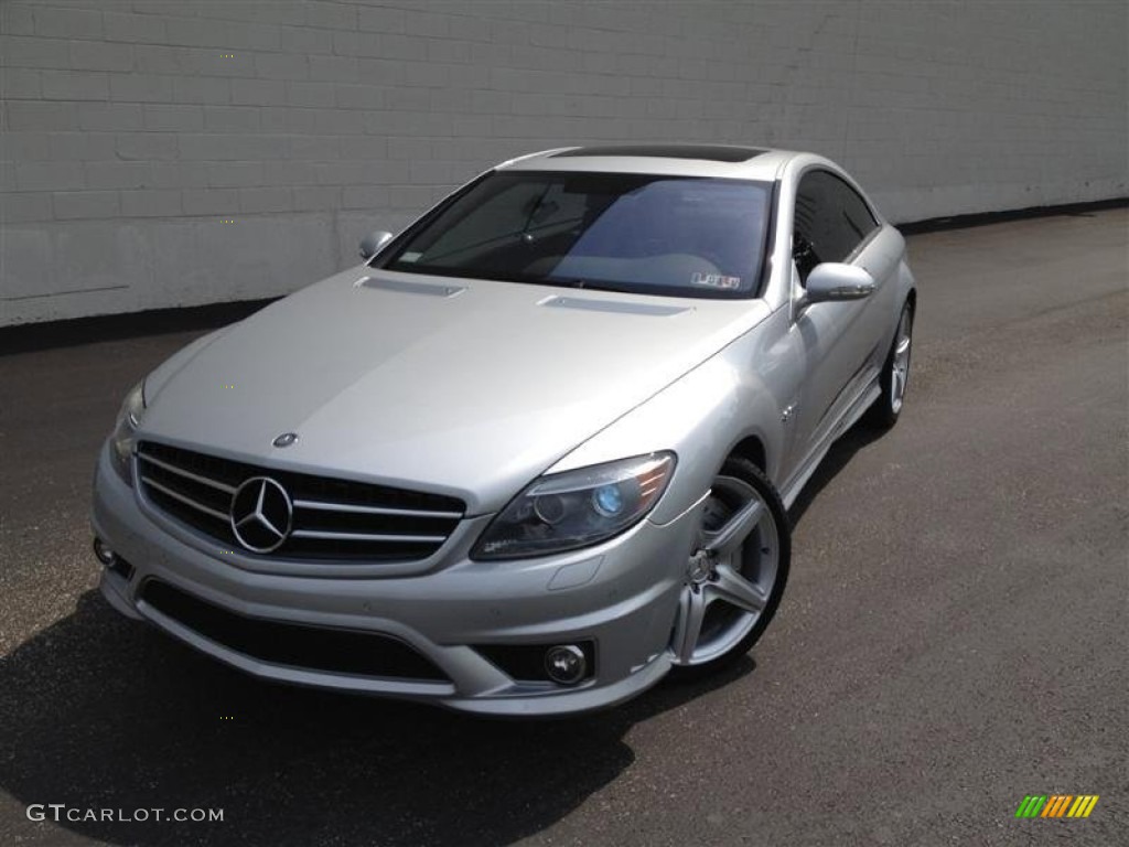 2008 CL 63 AMG - Iridium Silver Metallic / Black photo #1