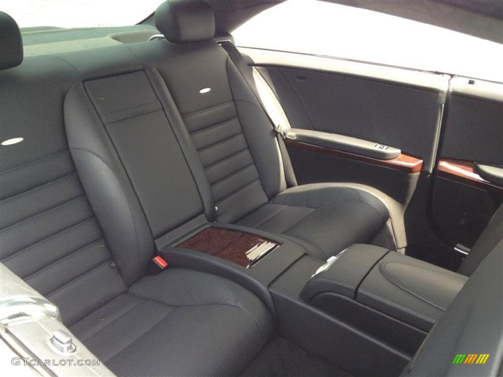 Black Interior 2008 Mercedes-Benz CL 63 AMG Photo #69985231