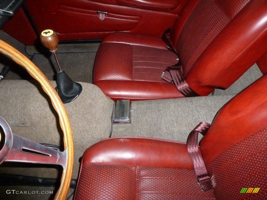 Red Interior 1964 ASA 1000 GT Coupe Photo #69985738