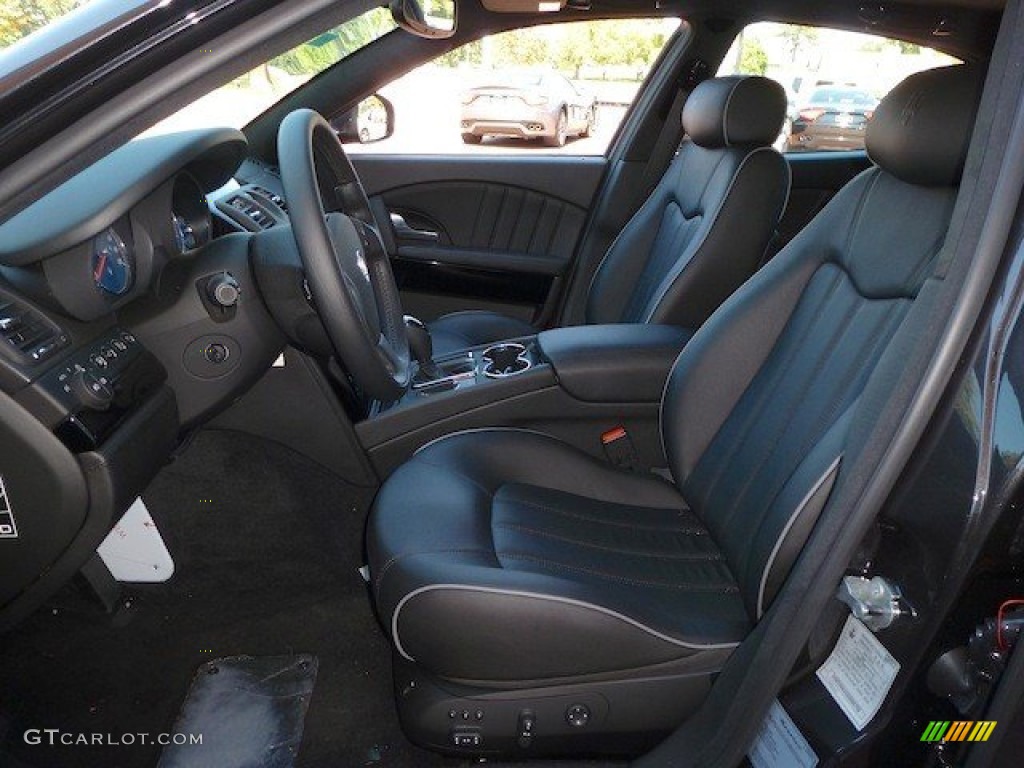 Nero Interior 2013 Maserati Quattroporte S Photo #69986152
