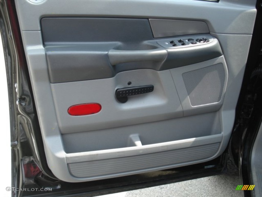 2008 Ram 1500 ST Quad Cab 4x4 - Brilliant Black Crystal Pearl / Medium Slate Gray photo #15