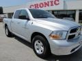 2011 Bright Silver Metallic Dodge Ram 1500 SLT Quad Cab  photo #1