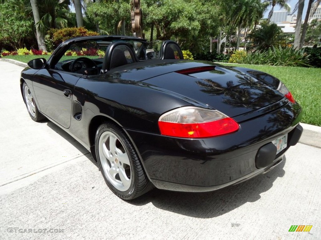 Basalt Black Metallic 2002 Porsche Boxster S Exterior Photo #69987808