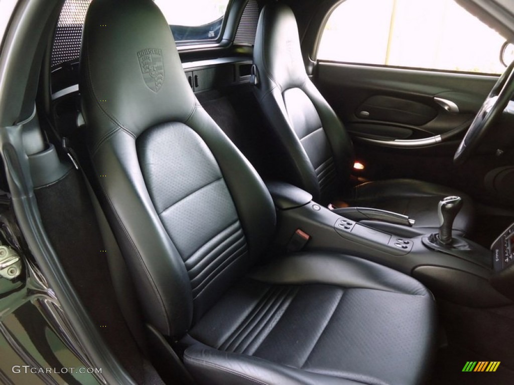 Black Interior 2002 Porsche Boxster S Photo #69988318