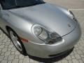 1999 Arctic Silver Metallic Porsche 911 Carrera Cabriolet  photo #18