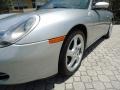1999 Arctic Silver Metallic Porsche 911 Carrera Cabriolet  photo #38