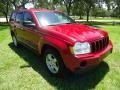 2005 Inferno Red Crystal Pearl Jeep Grand Cherokee Laredo  photo #5