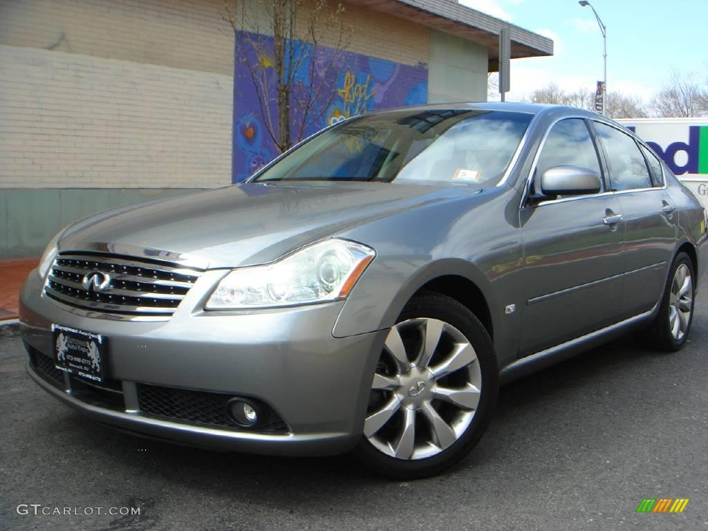 2006 M 35 Sedan - Diamond Graphite Metallic / Graphite photo #1