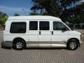 Summit White 2002 Chevrolet Express 1500 Passenger Conversion Van Exterior