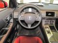 2012 Jaguar XF Warm Charcoal/Red Zone Interior Dashboard Photo