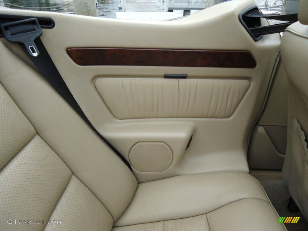 Parchment Interior 1994 Mercedes-Benz E 320 Convertible Photo #69991987