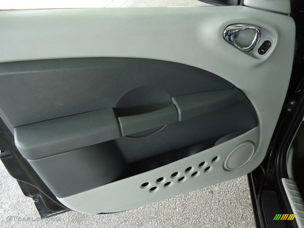 2008 Chrysler PT Cruiser LX Pastel Slate Gray Door Panel Photo #69992191